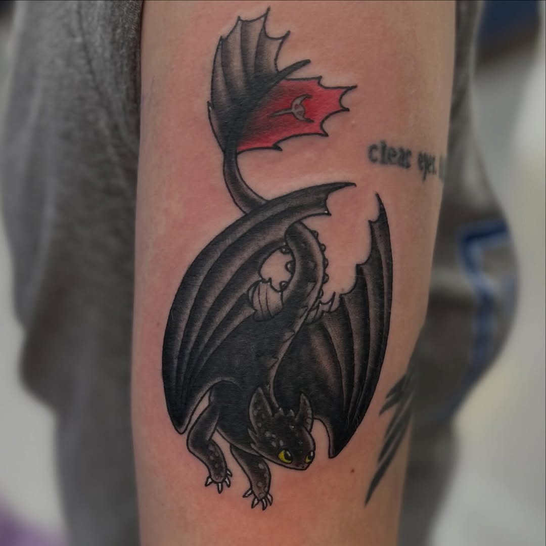 Tattoo by @aaw_tattoos — anime