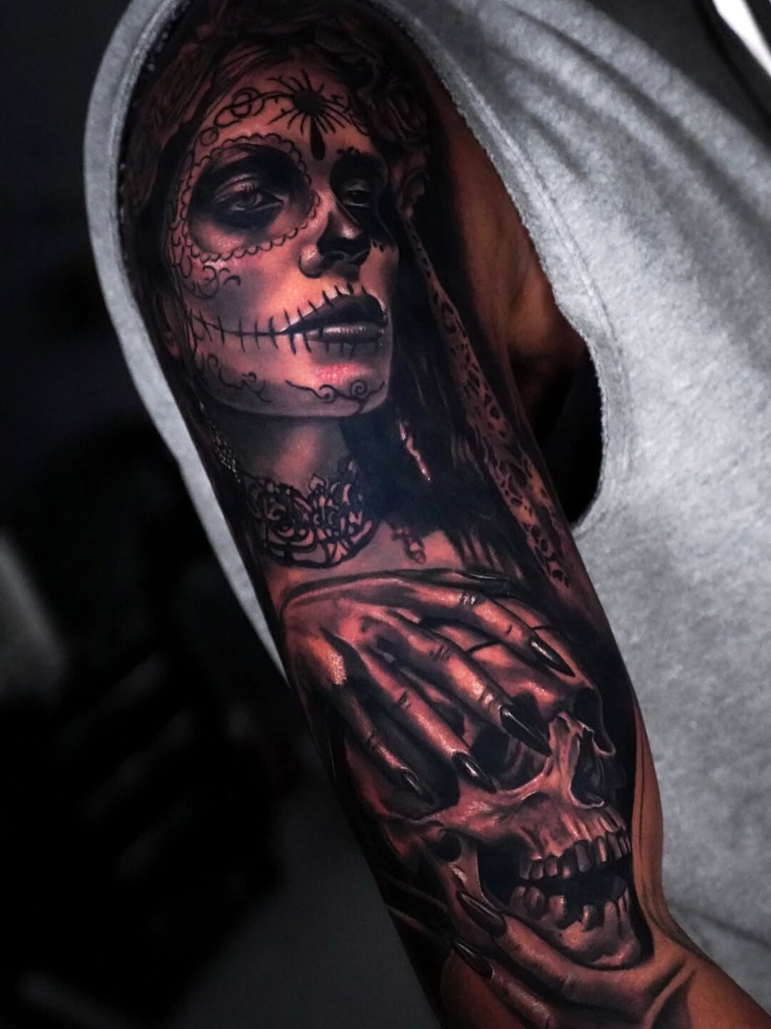 Tattoo by @nonametattoolv — realism, dark_realism