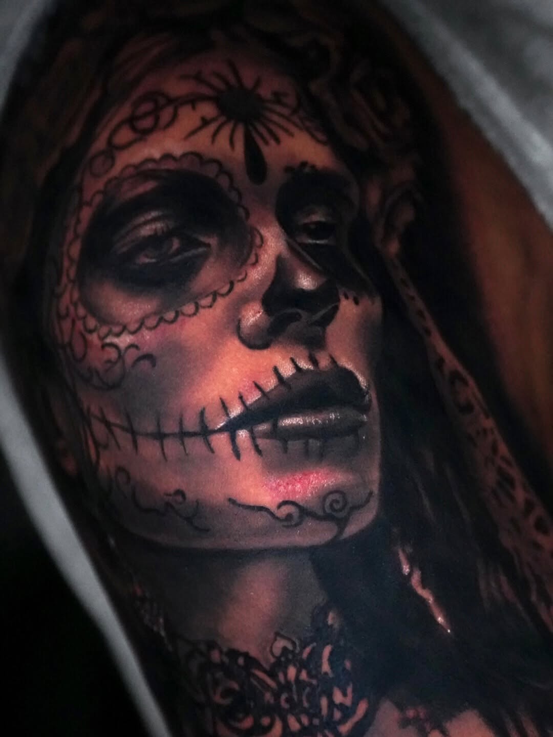 Tattoo by @nonametattoolv — realism, black_and_grey