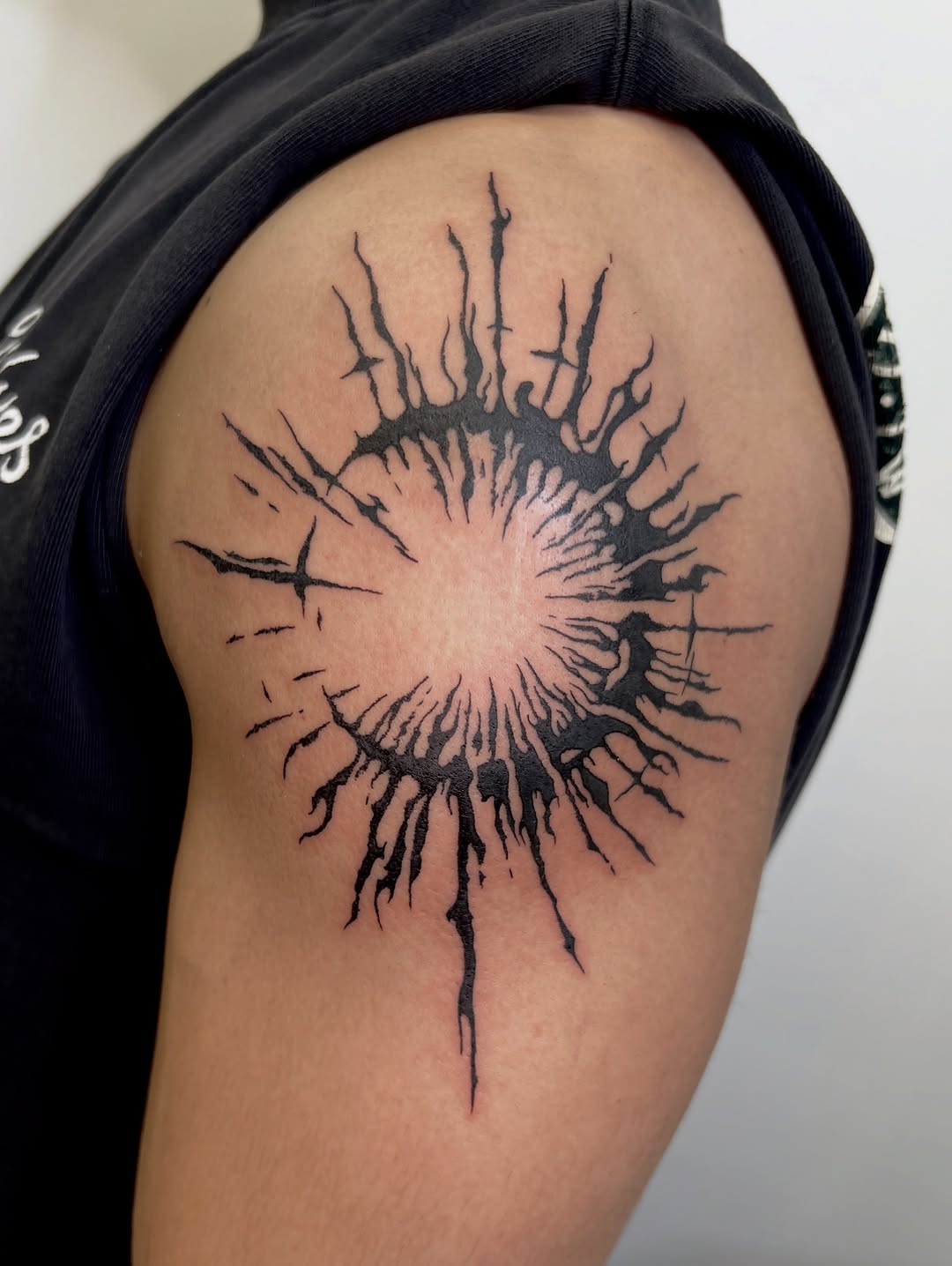Tattoo by @blair_witch_ink โ blackwork
