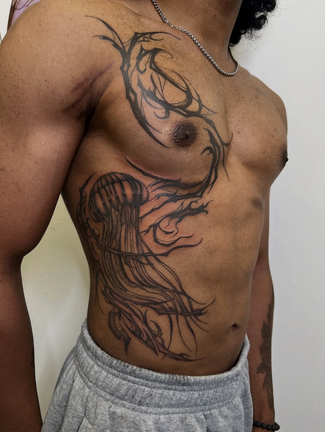 Tattoo by @blair_witch_ink โ black_and_grey, ornamental