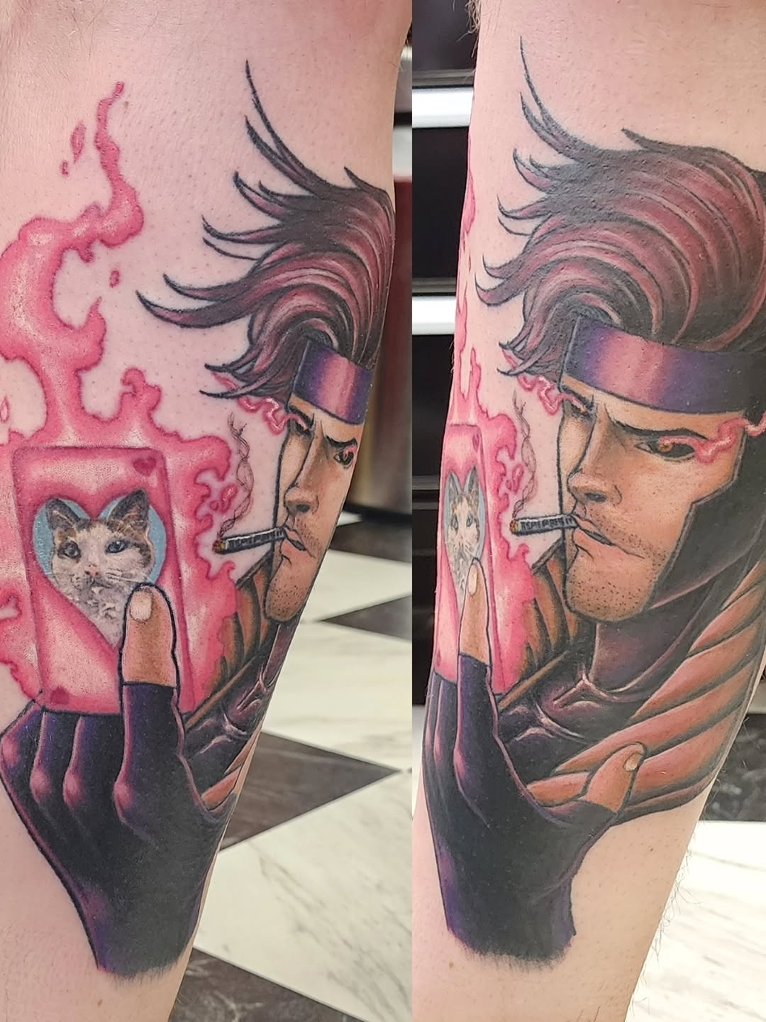 Tattoo by @danielrbedard — realism, anime
