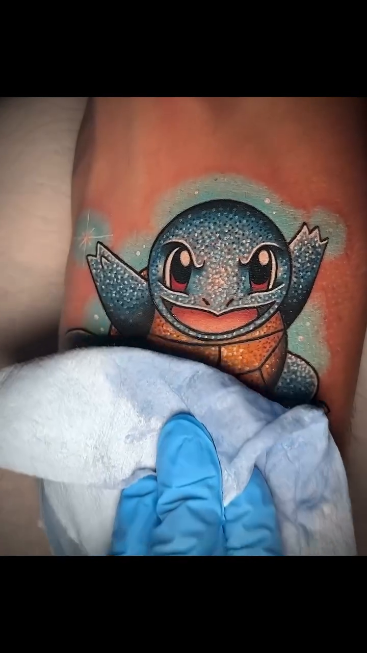 Tattoo by @michellehaleyart — anime, new_school