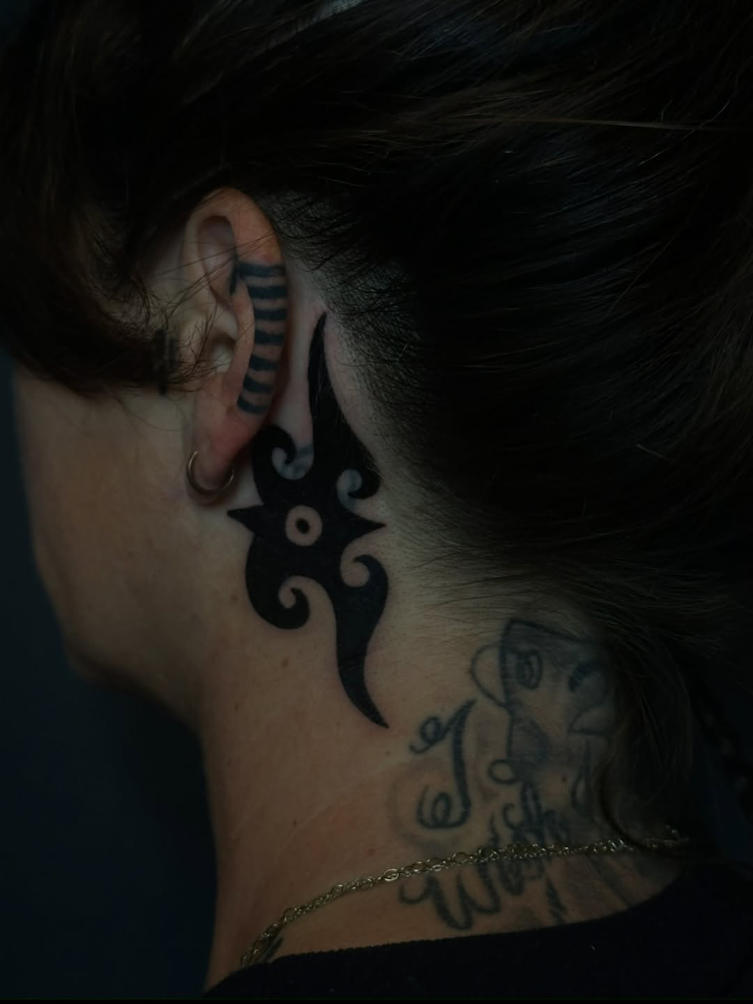 Tattoo by @beexgood — tribal, blackwork