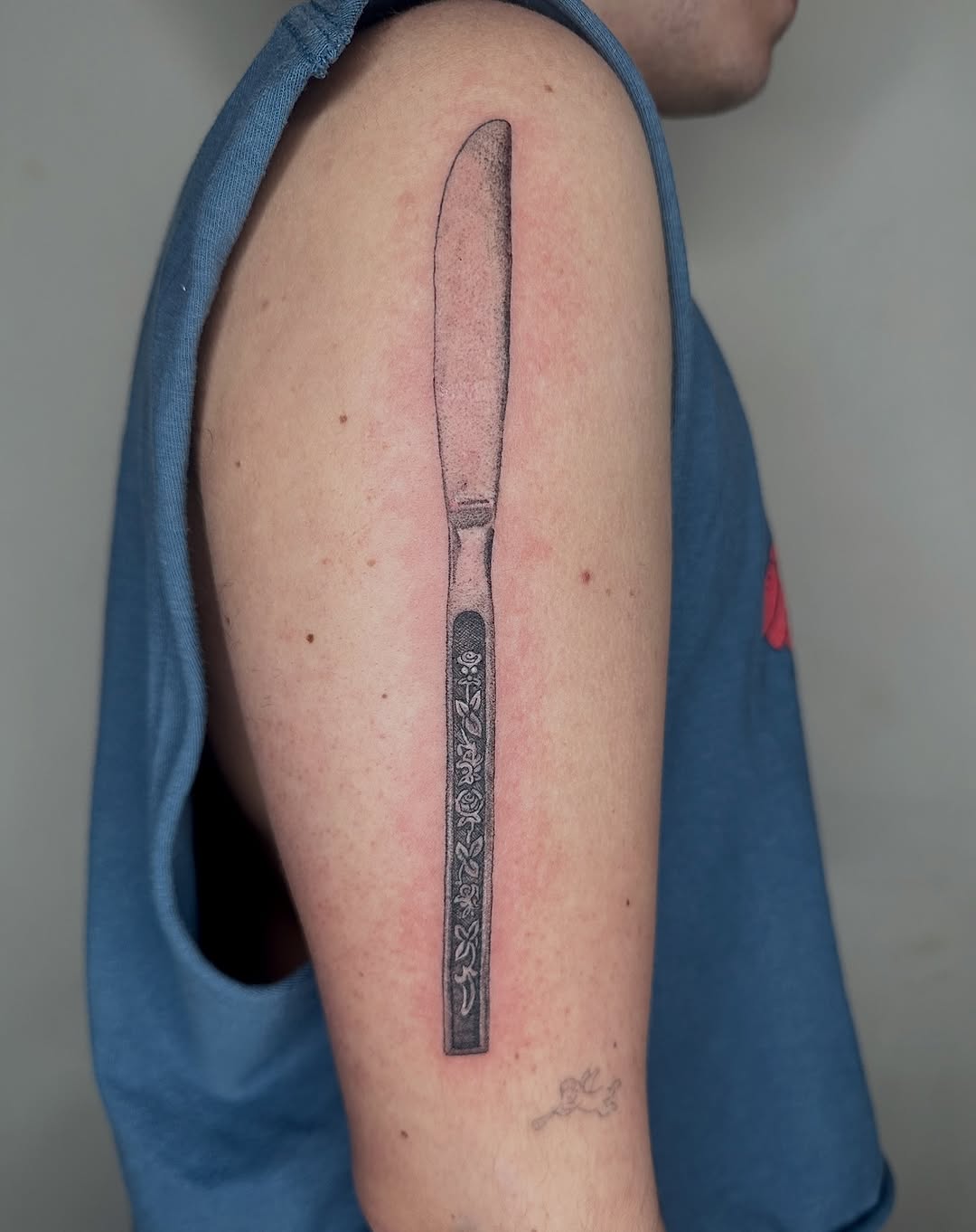 Tattoo by @silly.tatty — black_and_grey, realism