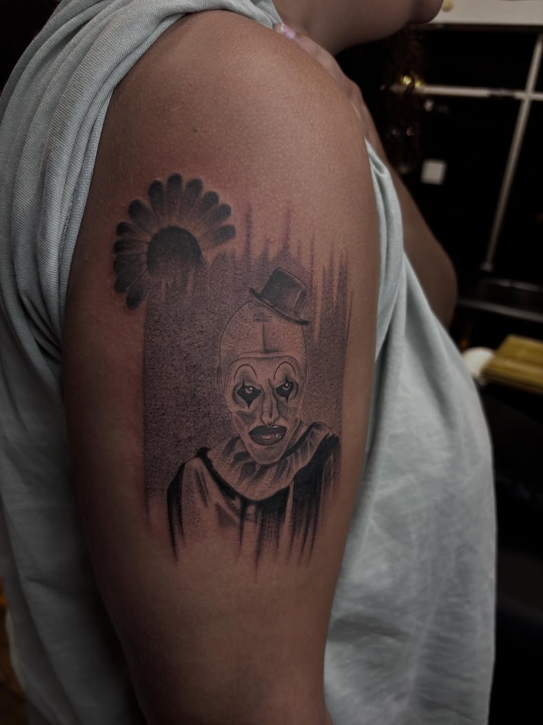 Tattoo by @jayspike_tattoos — realism, black_and_grey