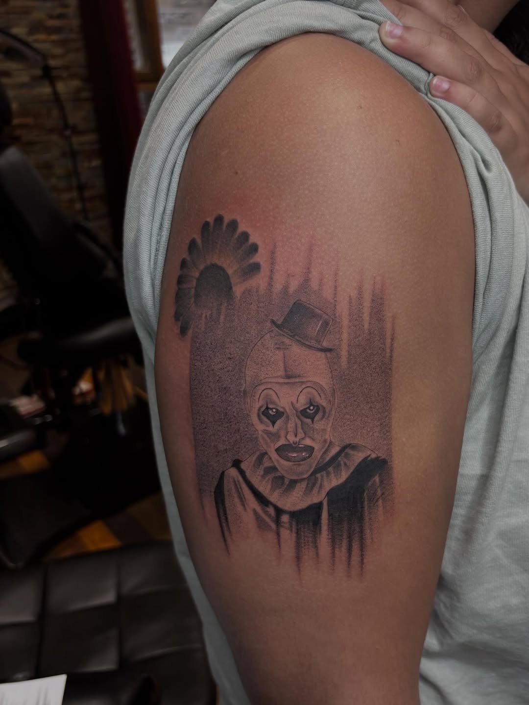 Tattoo by @jayspike_tattoos — realism, black_and_grey