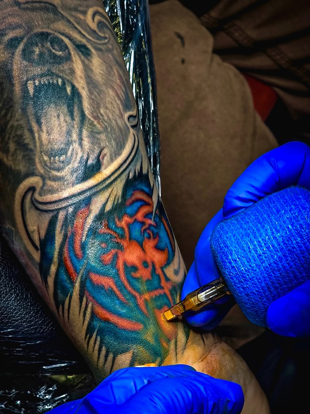 Tattoo by @sherifftattoos — realism, illustrative