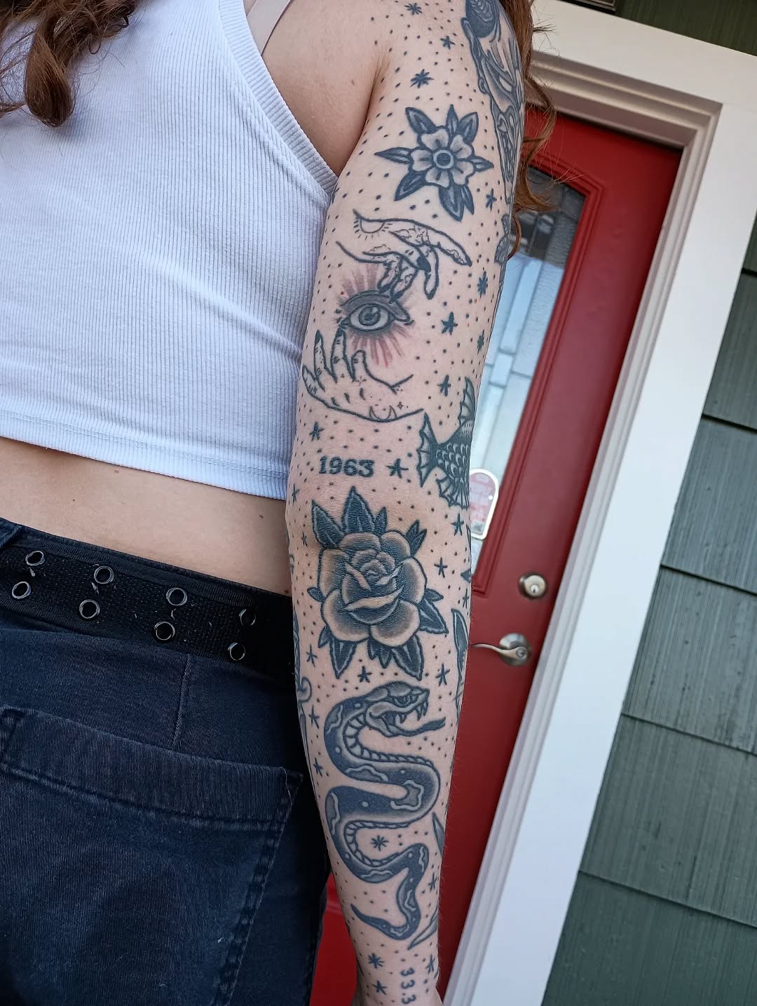 Tattoo by @mister_perks — american_traditional, black_and_grey