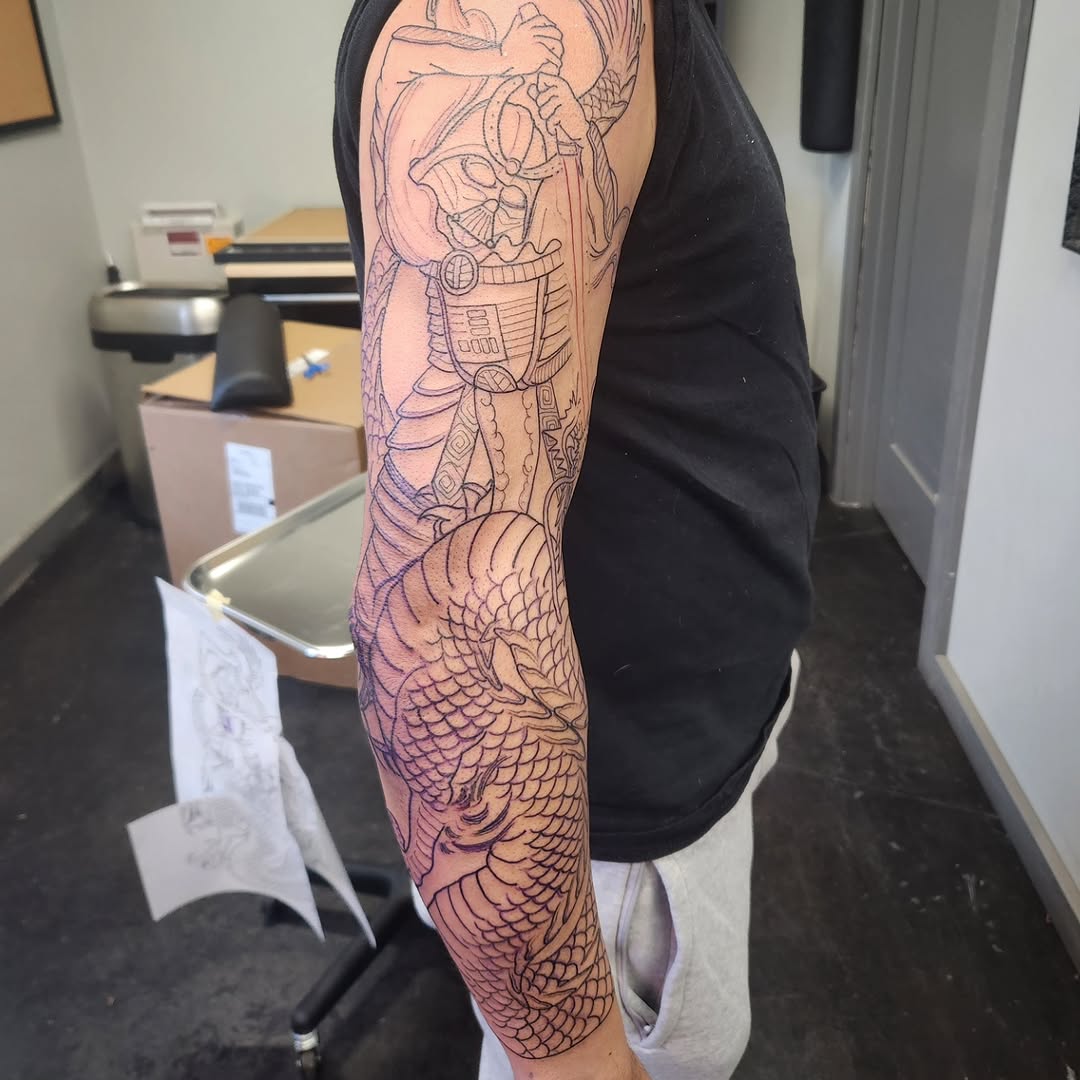 Tattoo by @ryanwiebusch_tattoo β japanese_irezumi