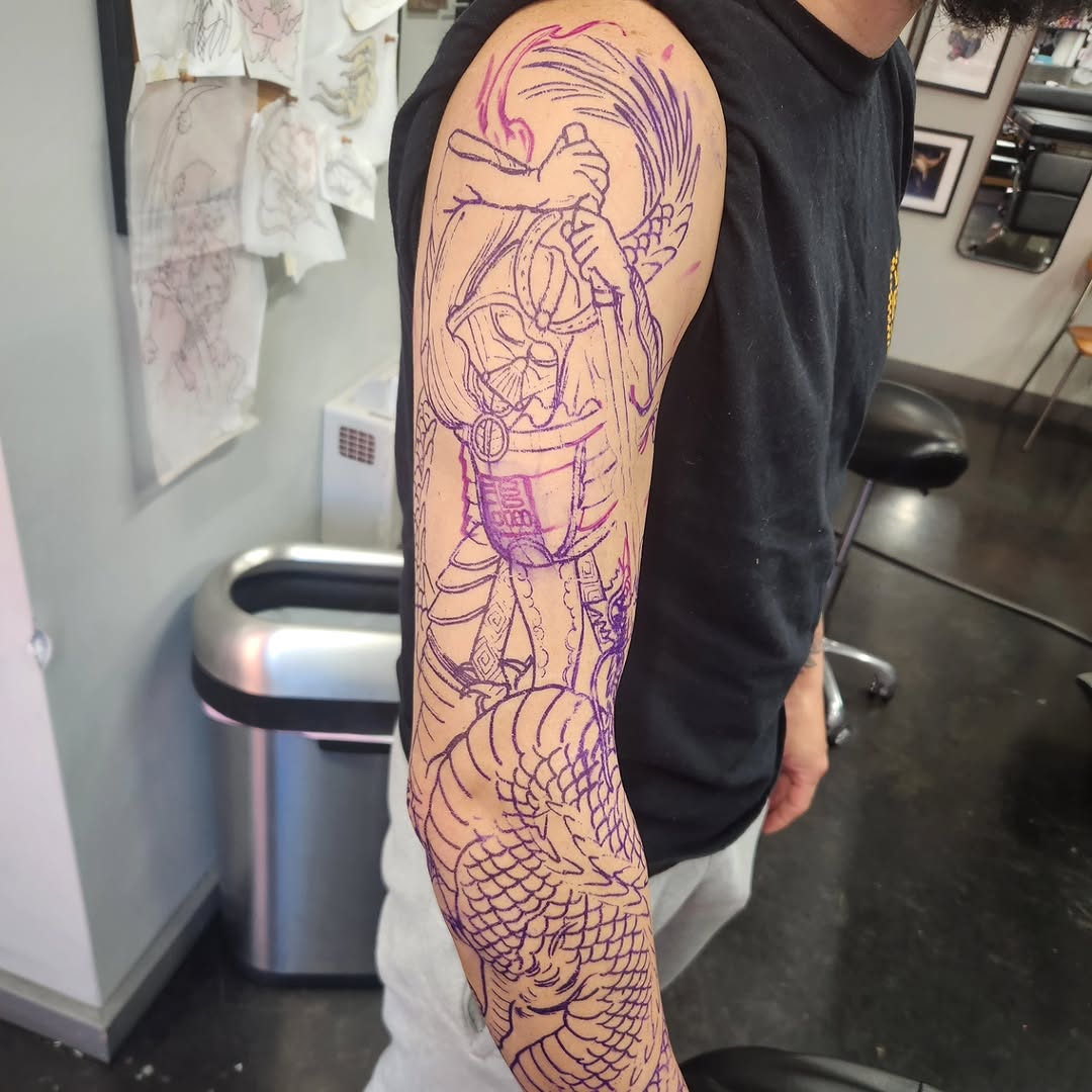 Tattoo by @ryanwiebusch_tattoo β japanese_irezumi