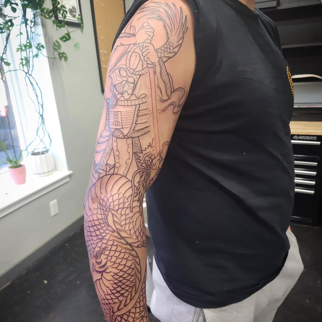 Tattoo by @ryanwiebusch_tattoo β japanese_irezumi