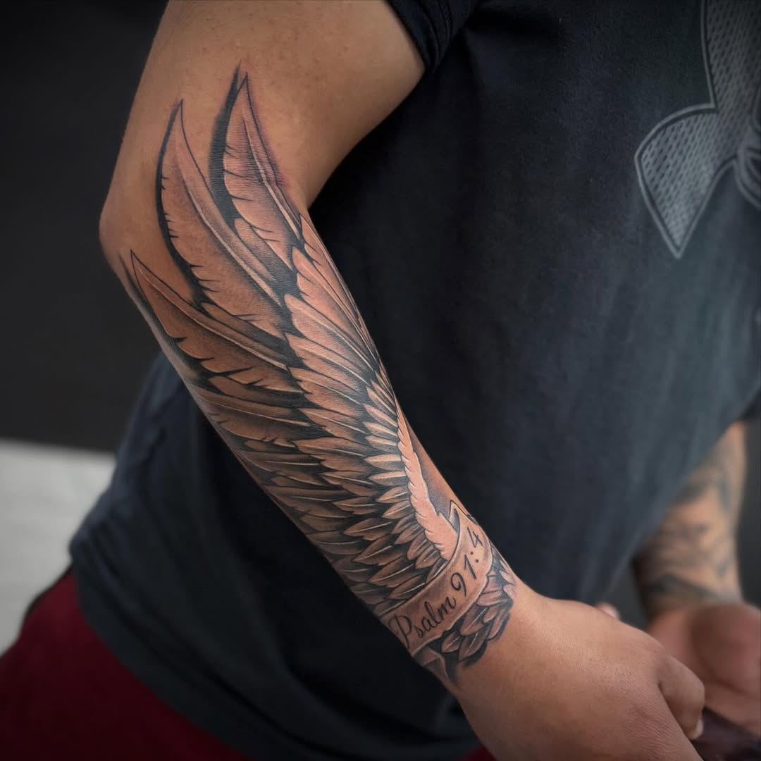 Tattoo by @mcglonetattoos — realism, black_and_grey