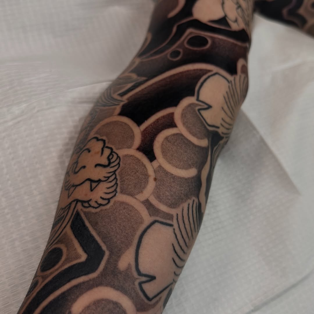 Tattoo by @rui_tattoos β japanese_irezumi, black_and_grey
