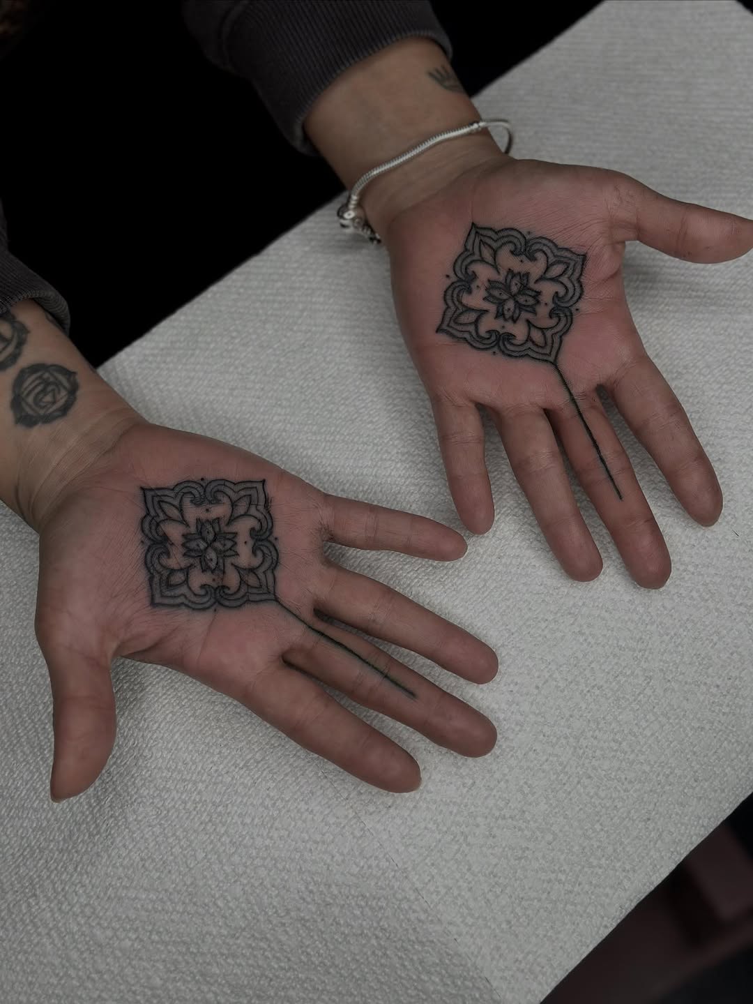 Tattoo by @katfishtattoos — fine_line, ornamental