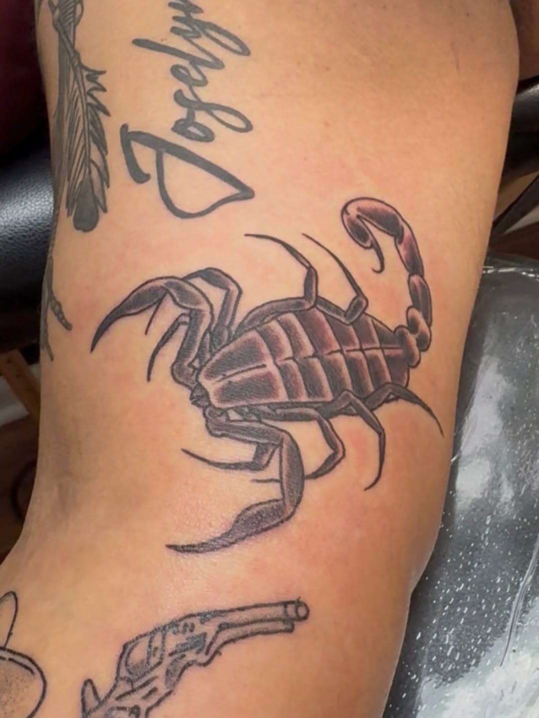 Tattoo by @c.rose.tat2 — black_and_grey, realism