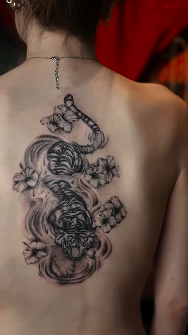Tattoo by @hypnot.ink — japanese_irezumi, black_and_grey