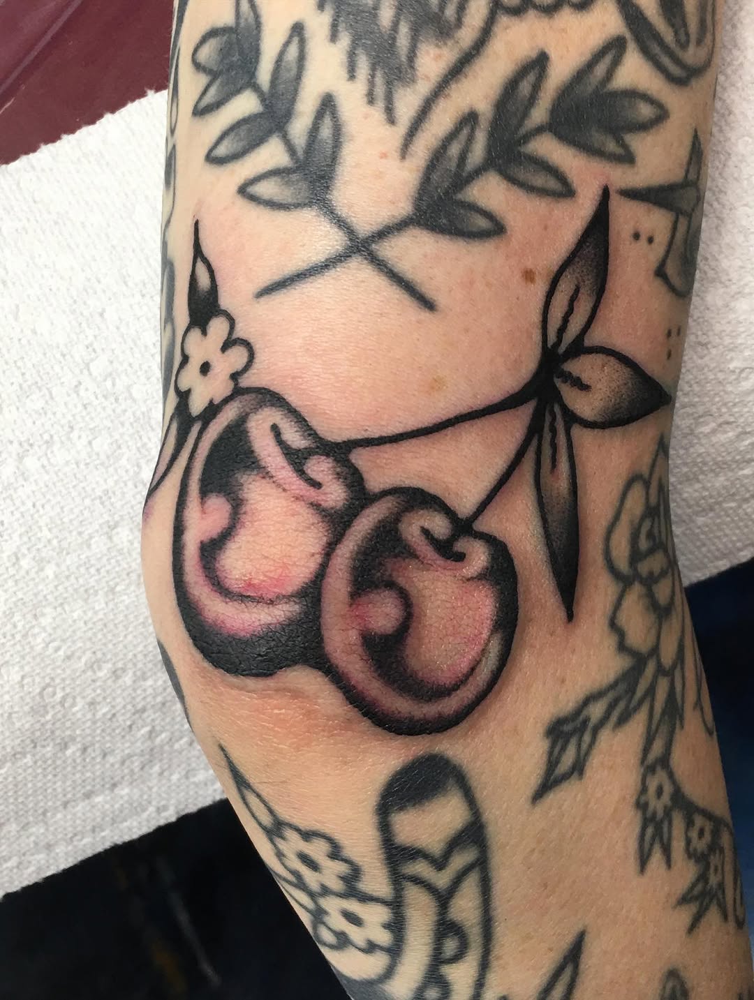Tattoo by @abbeytat — american_traditional, illustrative