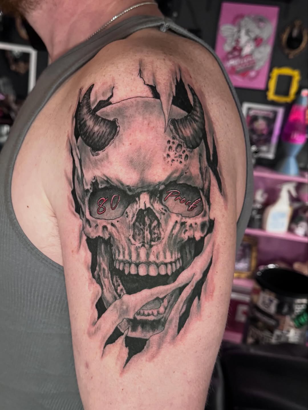 Tattoo by @aaronbeaudette — black_and_grey, realism