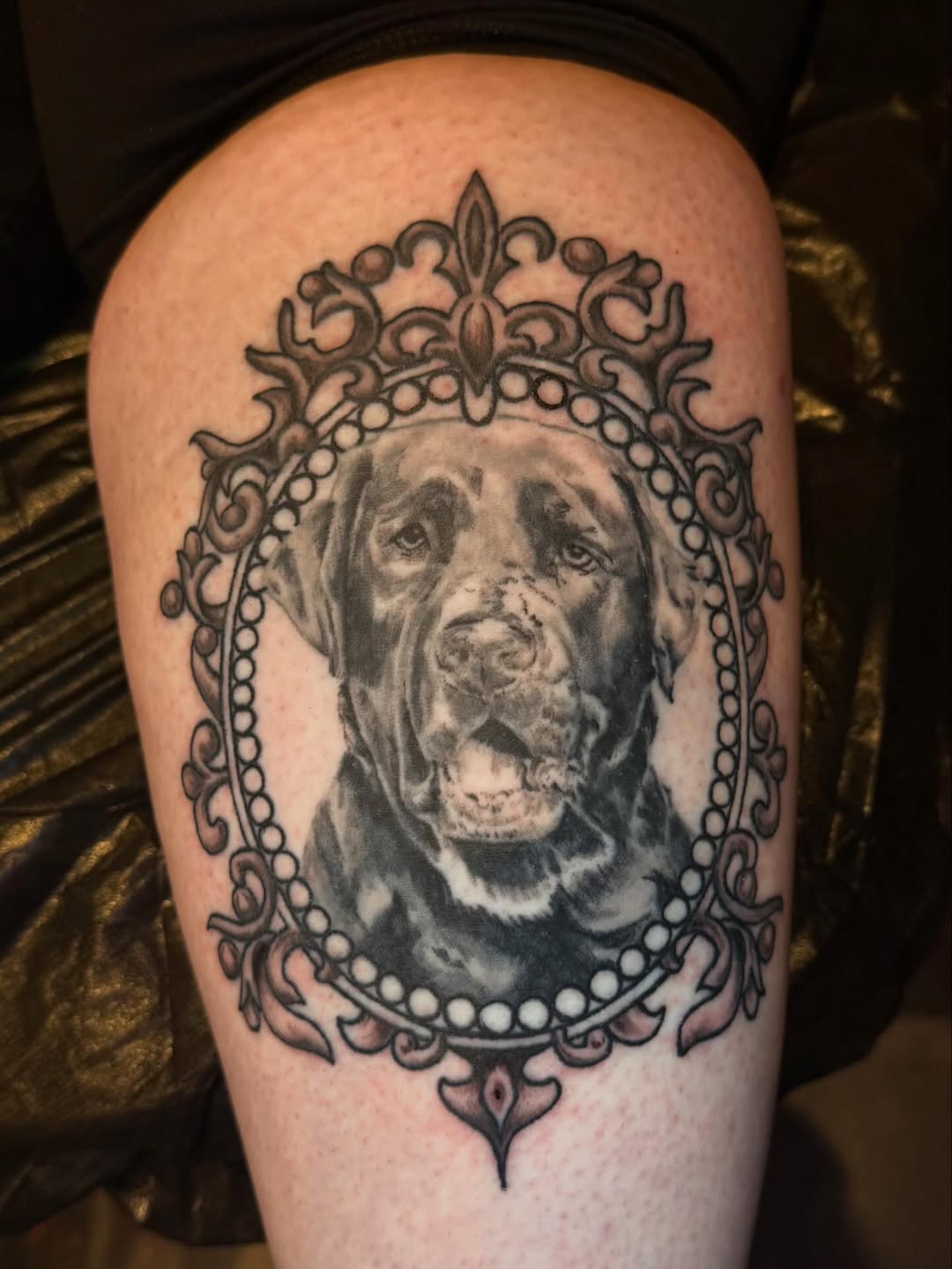 Tattoo by @aaronbeaudette — realism, black_and_grey