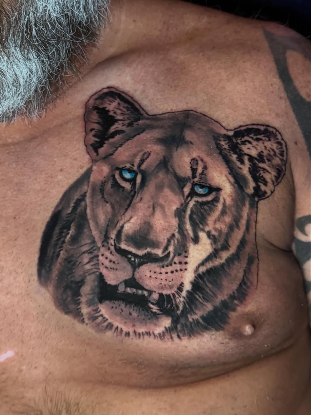 Tattoo by @aaronbeaudette — realism, black_and_grey