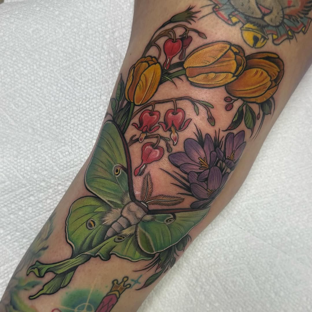Tattoo by @rachelsmithtattoo — realism, neo_traditional