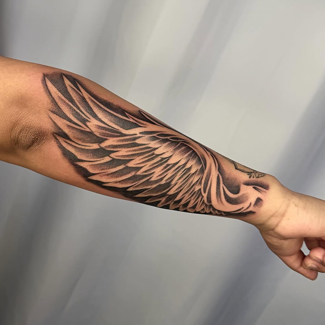 Tattoo by @margsmagic — black_and_grey, realism