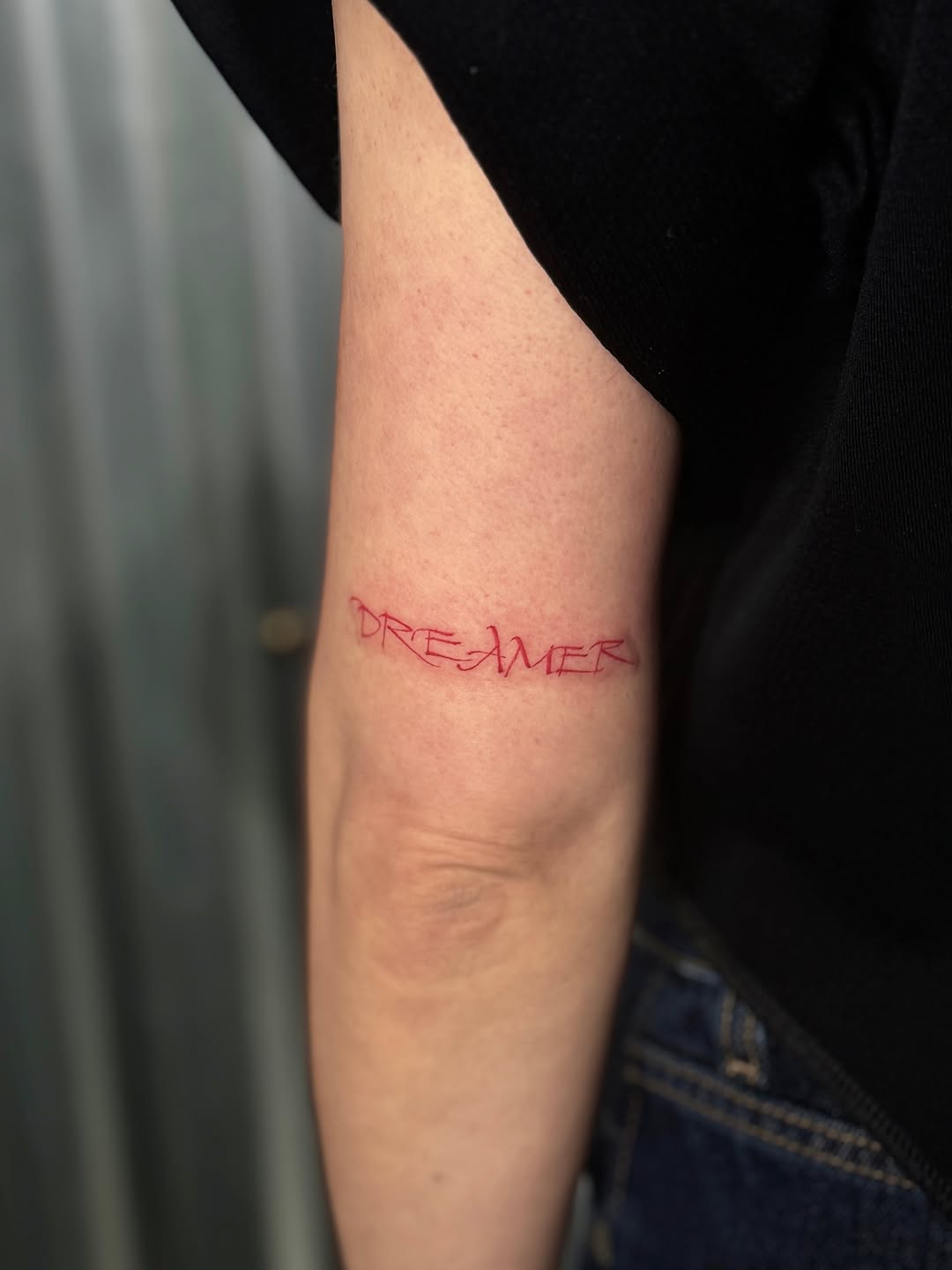 Tattoo by @zinktattoostef — lettering_script, fine_line