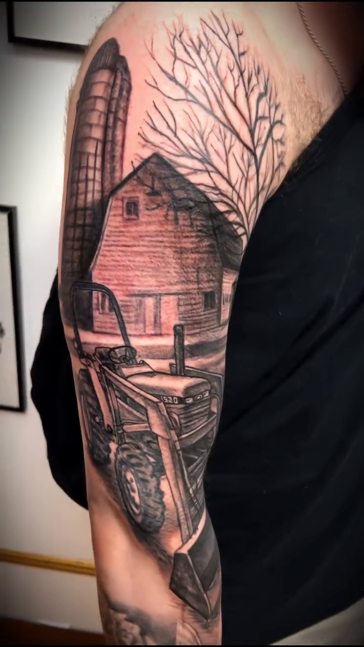 Tattoo by @jambootstattoos — realism, black_and_grey