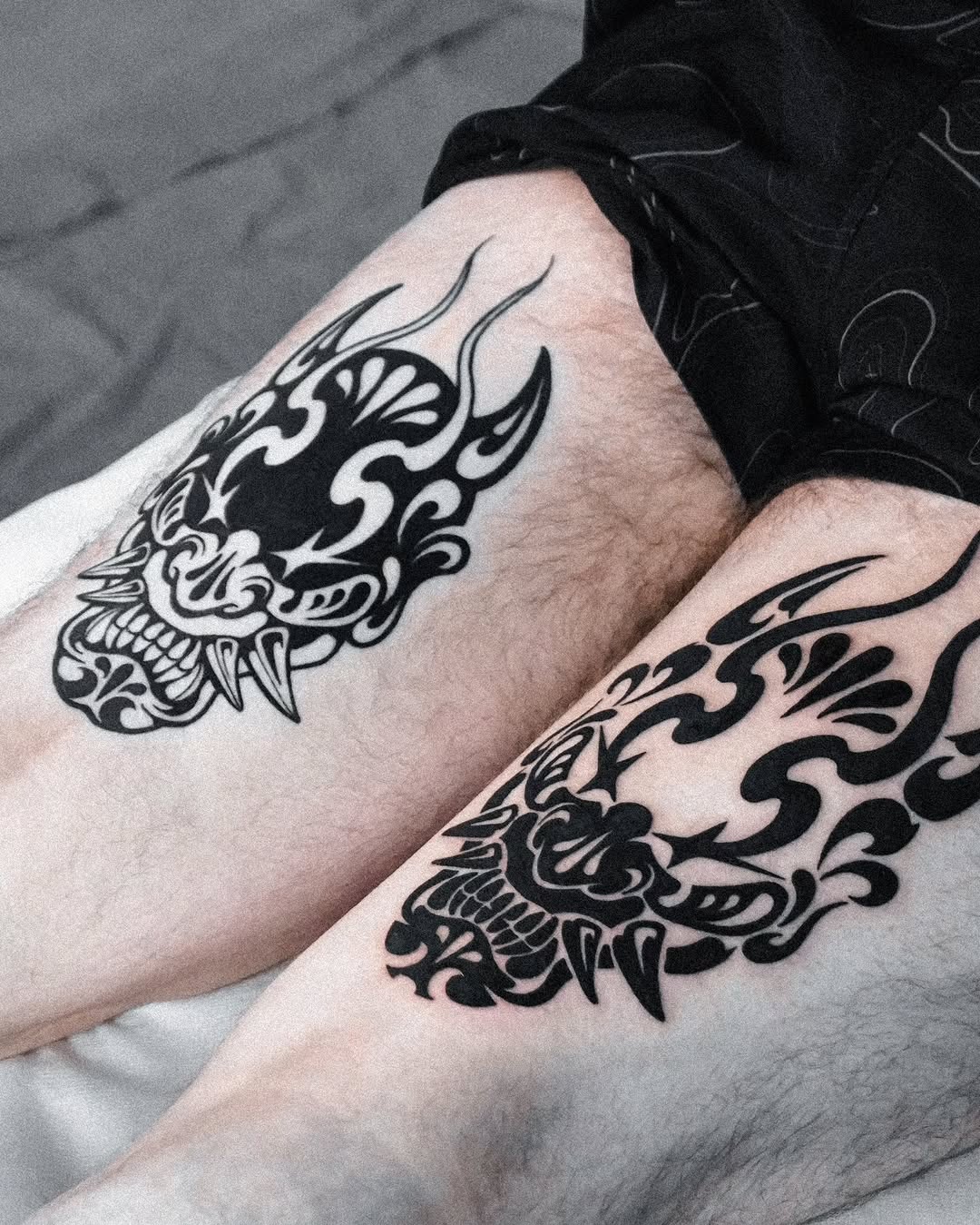 Tattoo by @jermie_jerms โ blackwork, illustrative