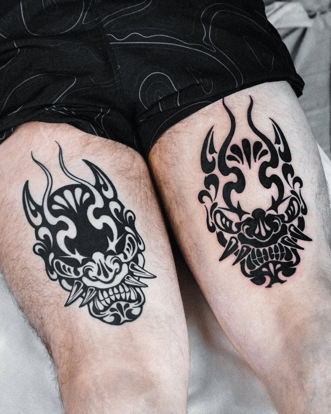 Tattoo by @jermie_jerms โ blackwork, illustrative