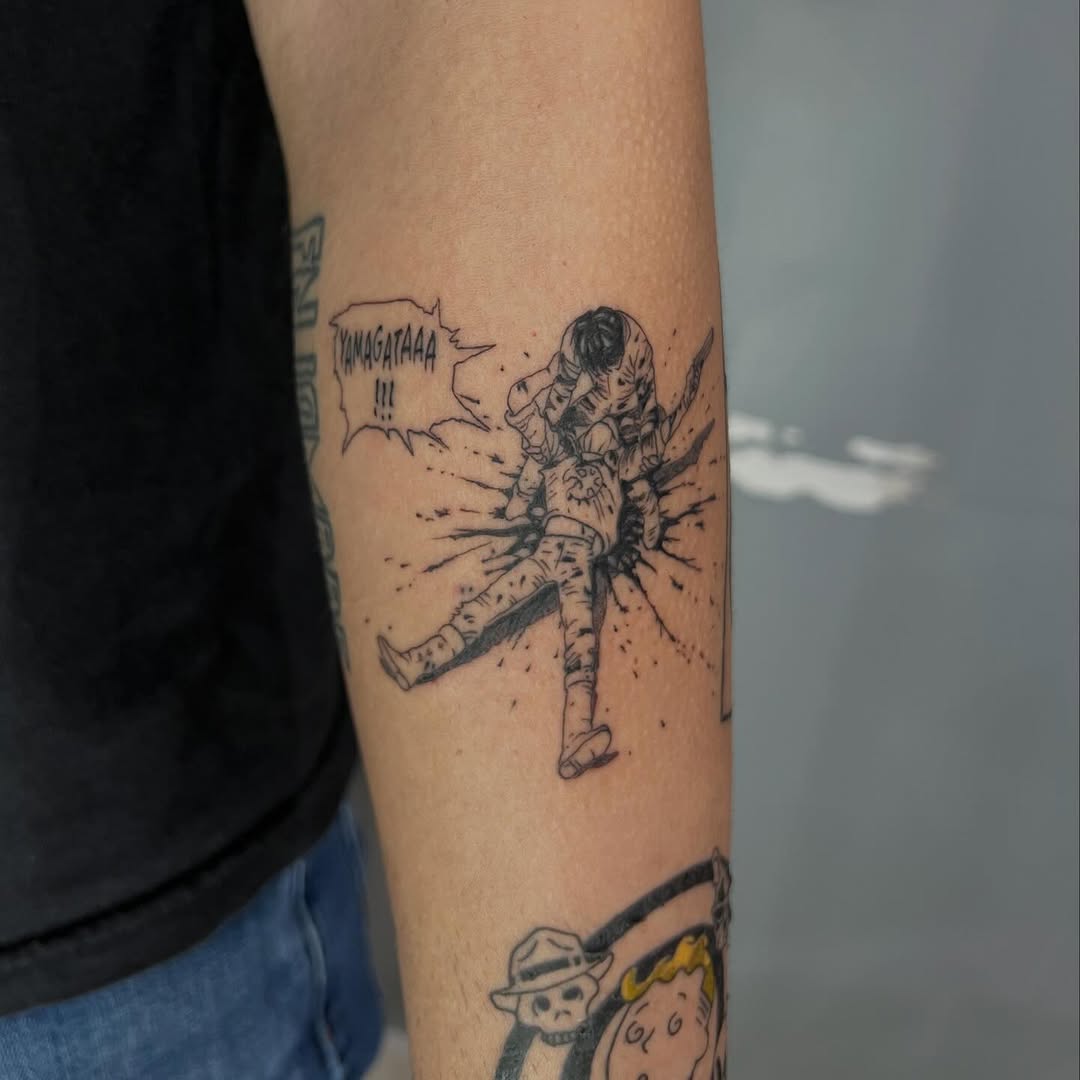 Tattoo by @susantattoo — anime, illustrative