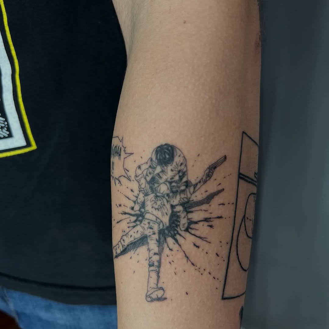 Tattoo by @susantattoo — illustrative, sketch
