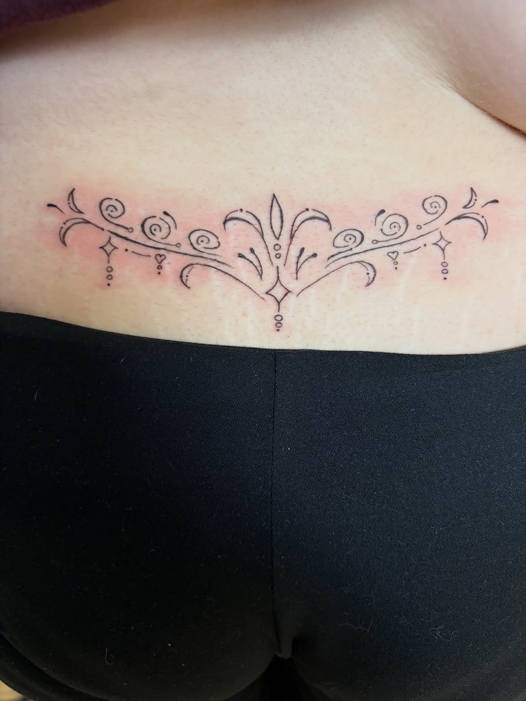Tattoo by @linds.ink โ fine_line, ornamental