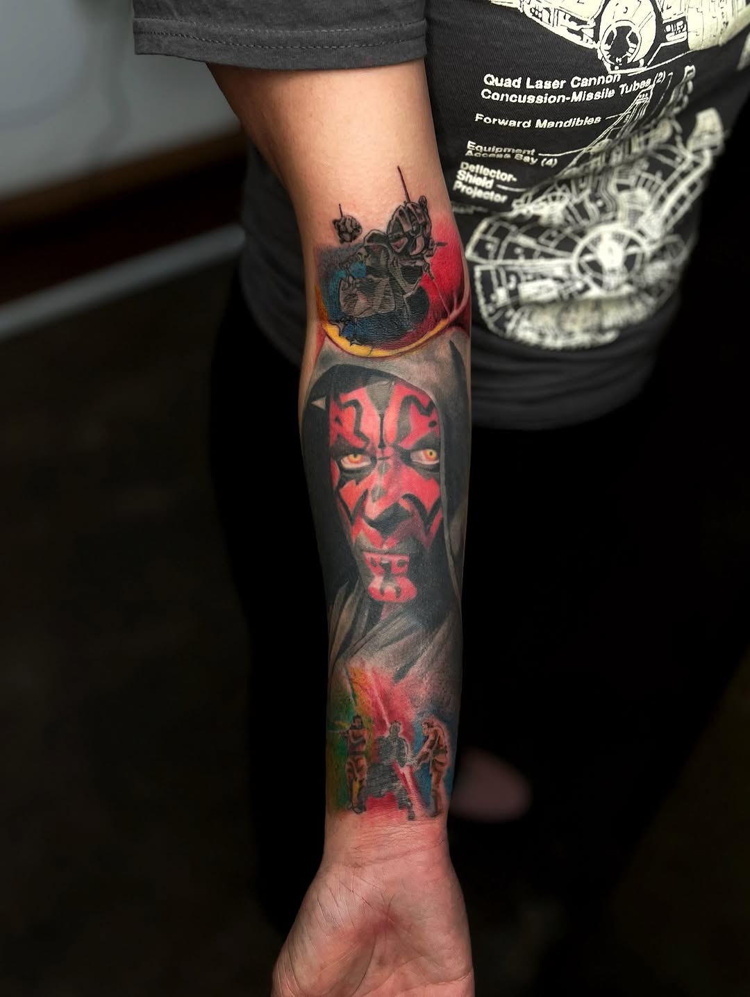 Tattoo by @godlikeadog โ realism, black_and_grey