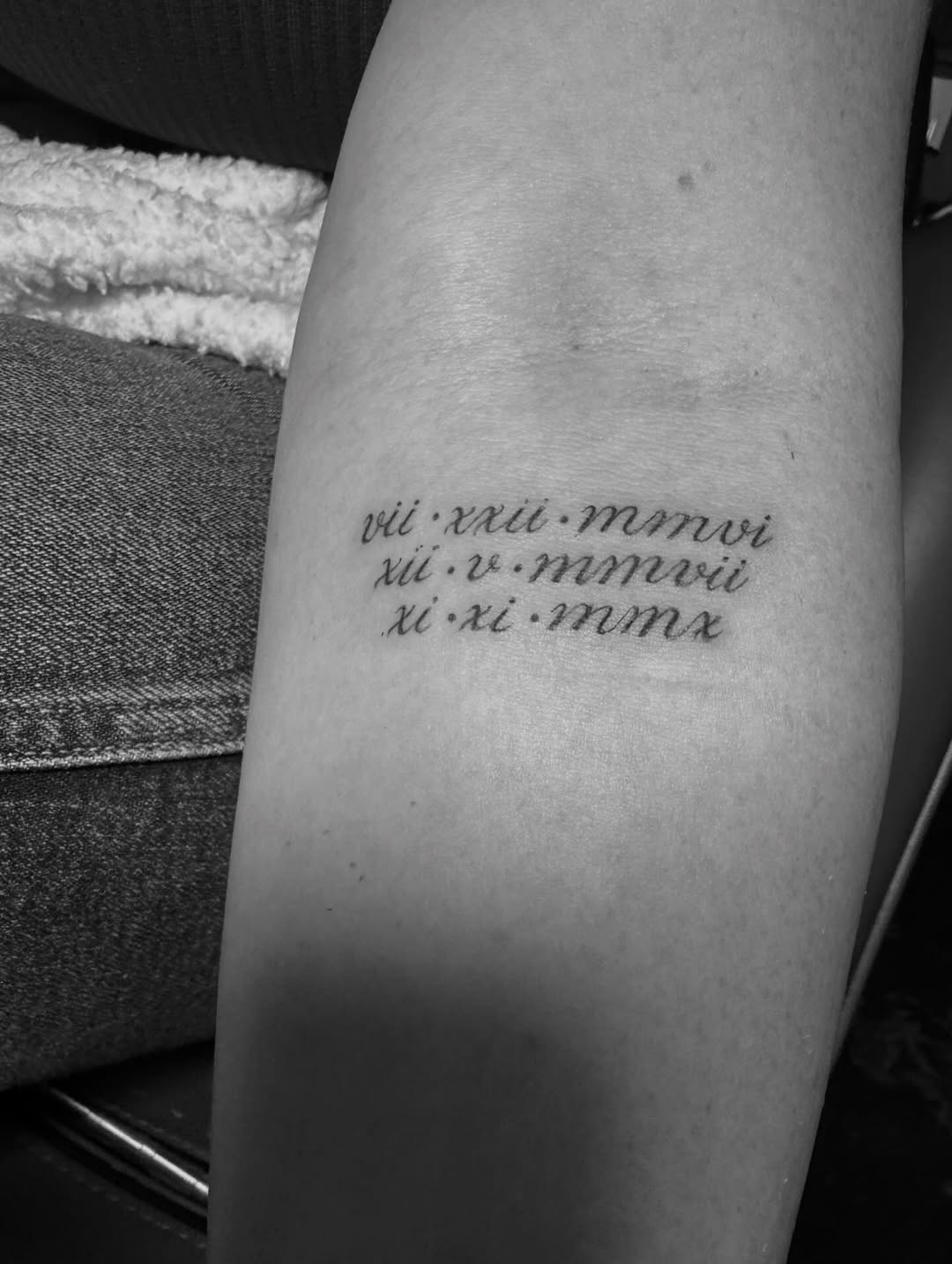 Tattoo by @tiannaos — fine_line, lettering_script