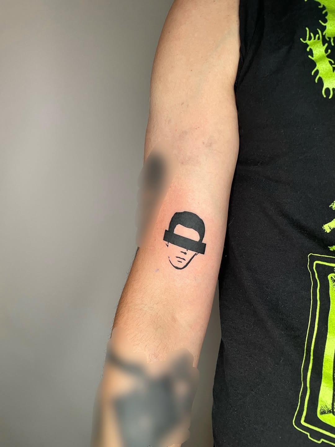 Tattoo by @telephonepole2 — blackwork, minimalist