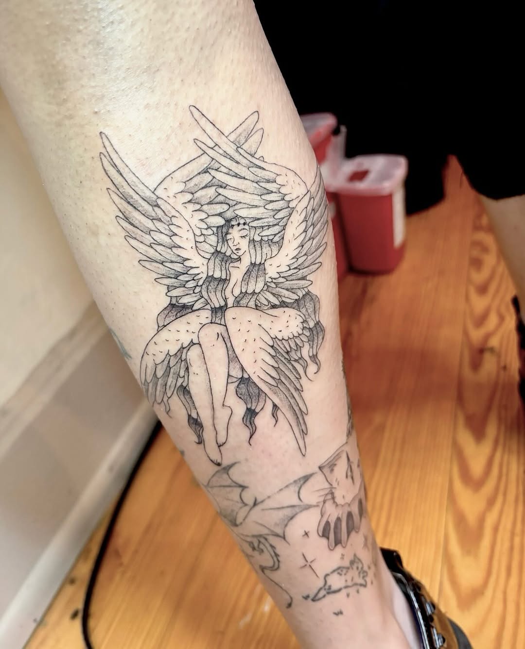 Tattoo by @thetaurustattooer โ illustrative, fine_line