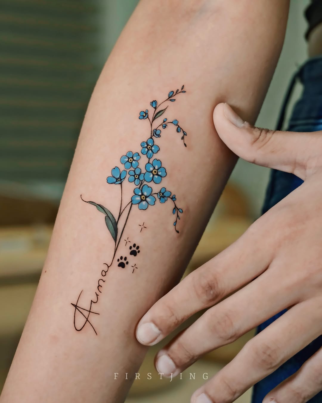 Tattoo by @firstjing β fine_line