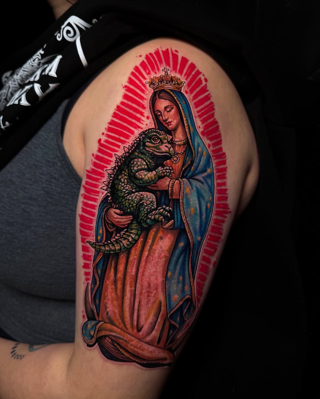 Tattoo by @kamil_inki — realism, trash_polka