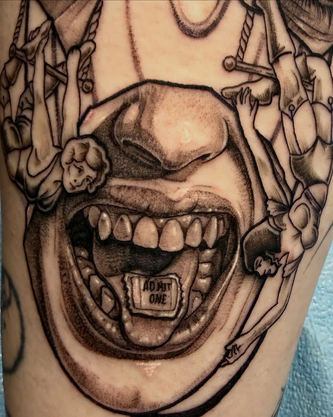 Tattoo by @tattoosbyemilyfalkowski — black_and_grey, realism