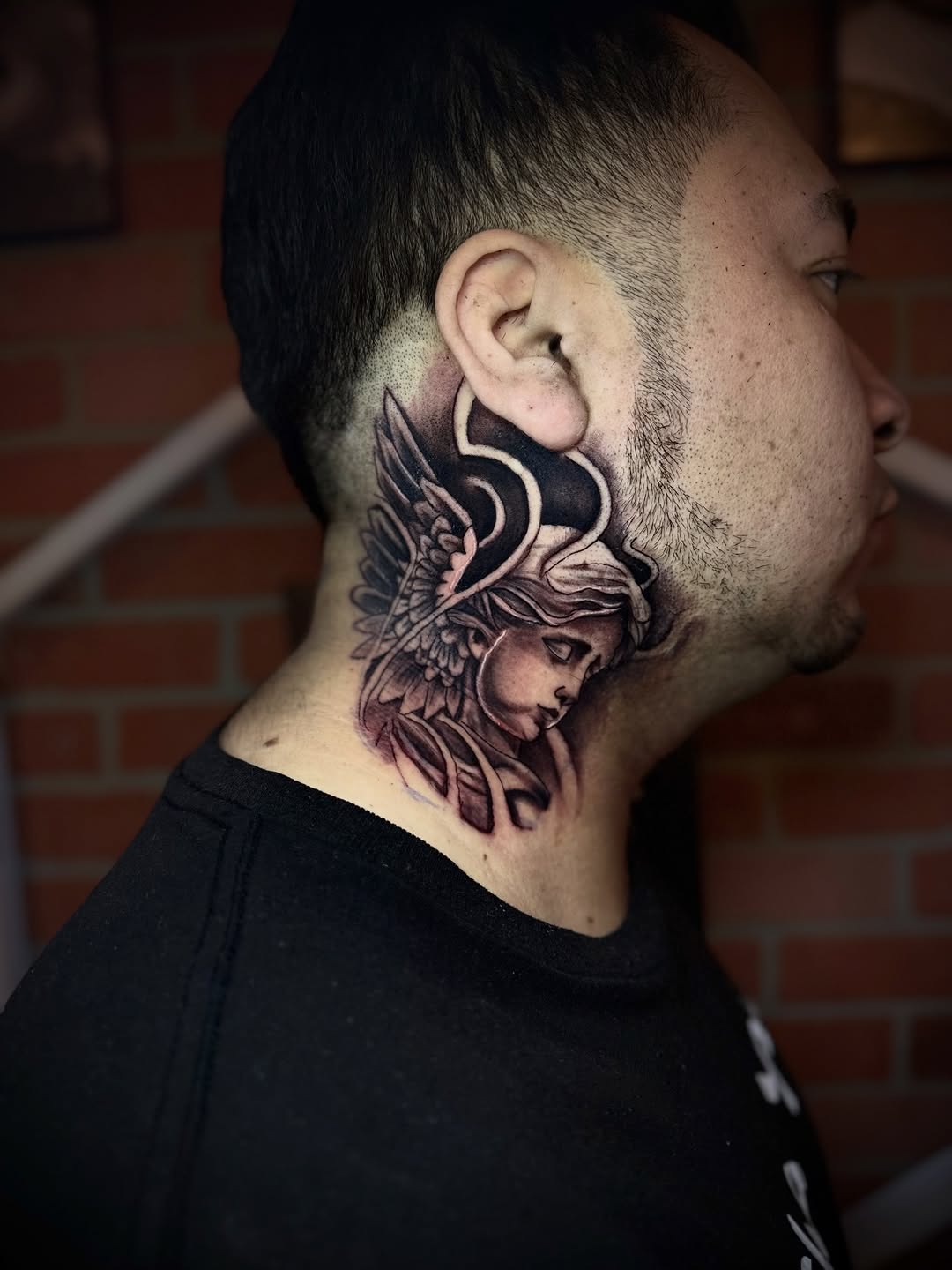 Tattoo by @elcalvo_tatto9 — black_and_grey, realism