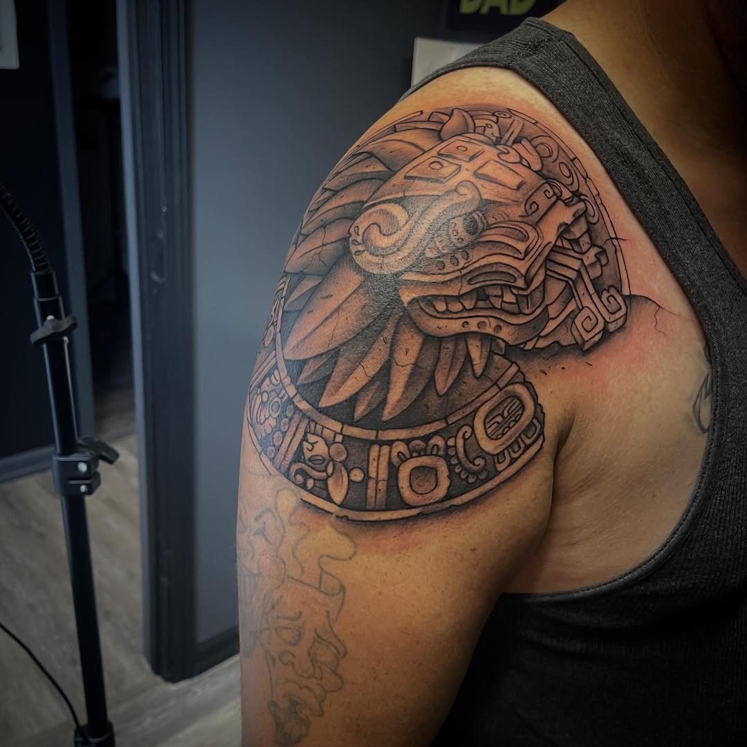 Tattoo by @dtat2christ — black_and_grey, realism