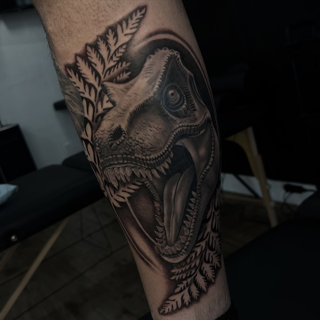Tattoo by @dhtattoo — realism, black_and_grey