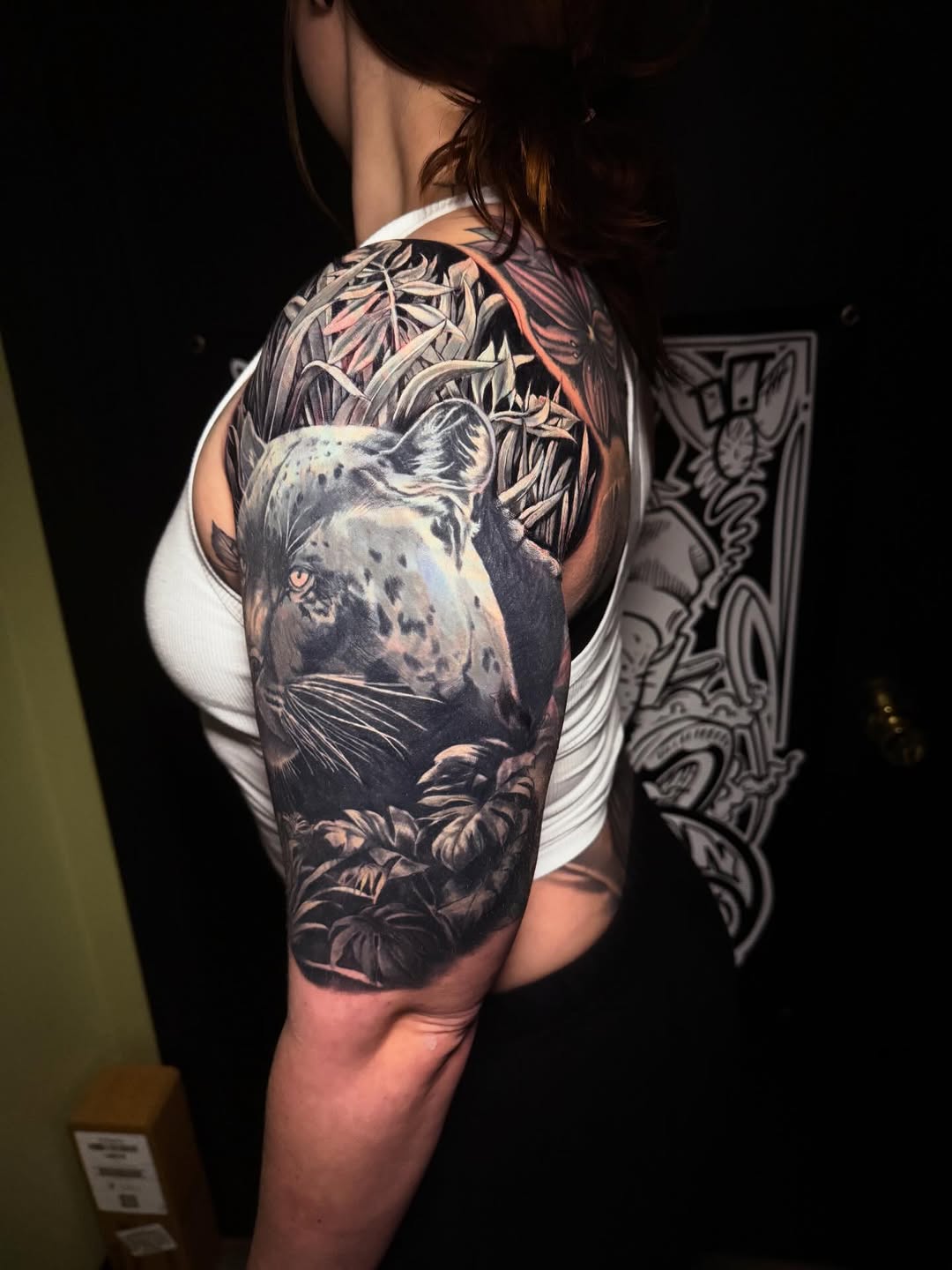 Tattoo by @abnormega_tattooartist — realism, black_and_grey