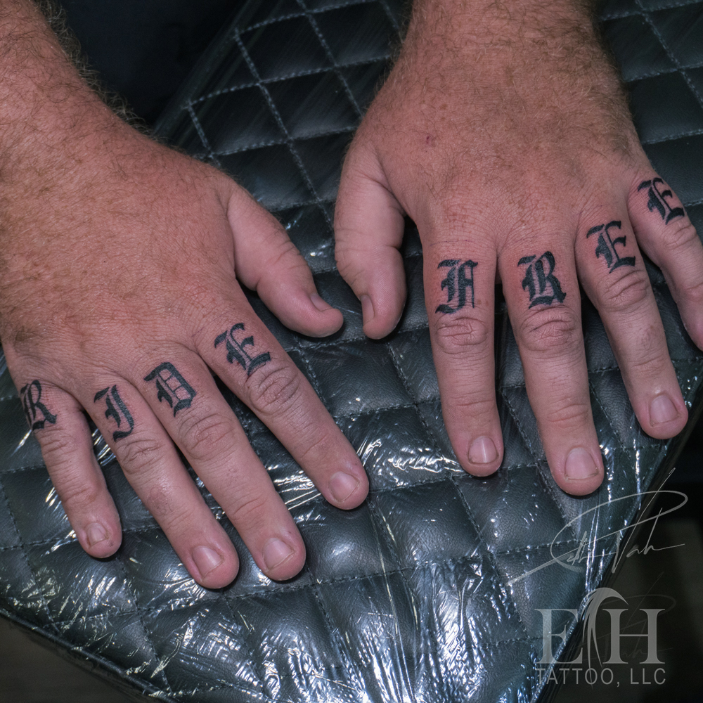 Tattoo by @donaldvoelker — lettering_script