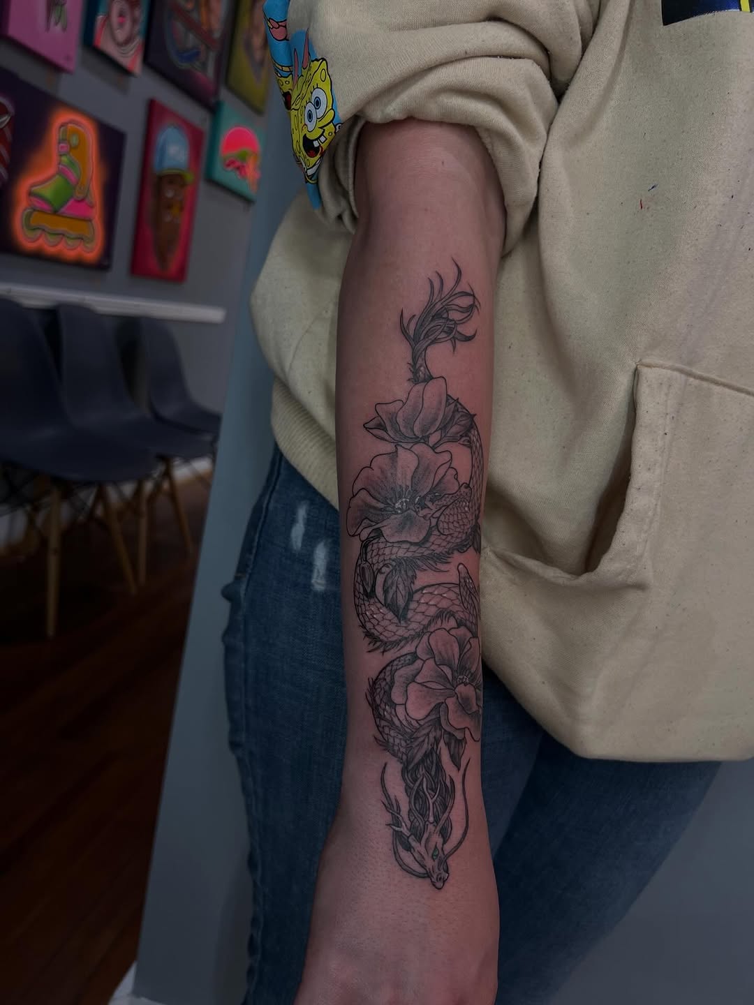 Tattoo by @susantattoo — japanese_irezumi, black_and_grey
