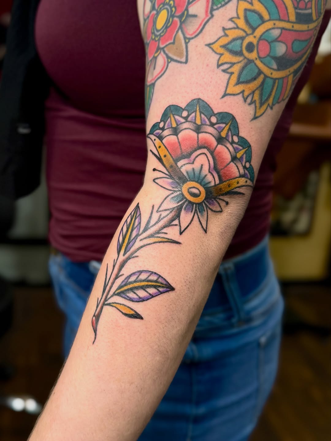 Tattoo by @lilmazetattoos β american_traditional