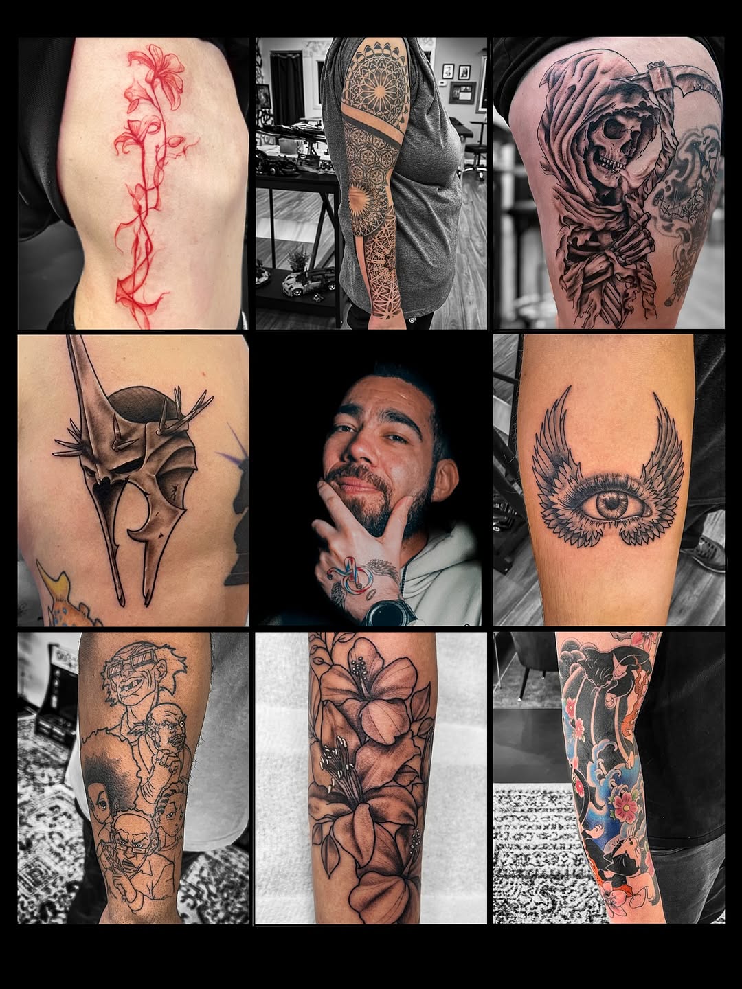 Tattoo by @vibe.ink90 โ fine_line, realism
