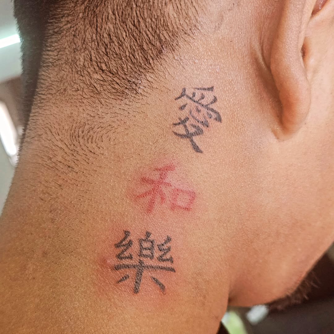 Tattoo by @_corazondnopal_ — lettering_script